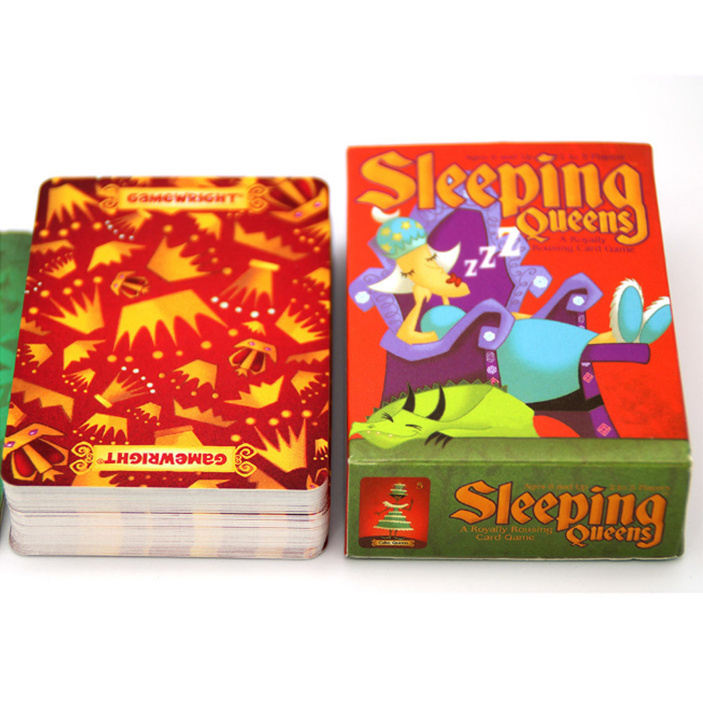 Sleeping Queens Card Game 2-5 Players Family Party Educational Logic Board Game For Kids Age 8+
