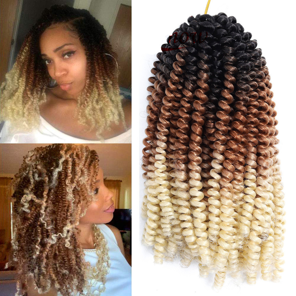 Peruca suja cabelo encaracolado primavera trança primavera venda quente rolo cabelo colorido áfrica torção fibra química