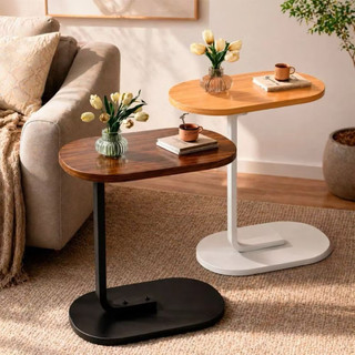 Esta mini mesa pode ser usada como mesa lateral de sofá, mesa de cabeceira ou mesa de cen…