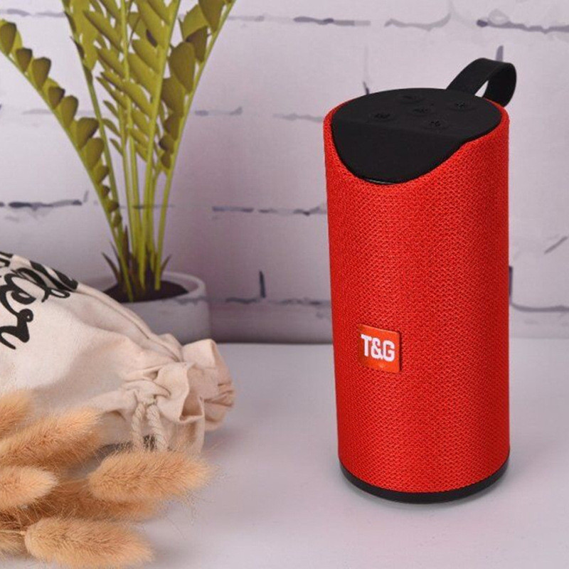 Presente transfronteiriço TG113 cartão de alto-falante sem fio Bluetooth pequeno alto-falante duplo ao ar livre à prova 