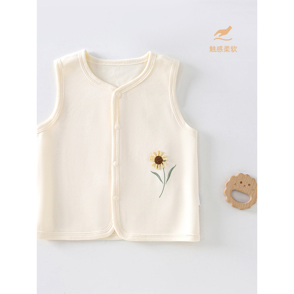 Feminino bebê verão colete meninas algodão puro uma primavera outono exterior Wear menina colete quente bebê crianças pe