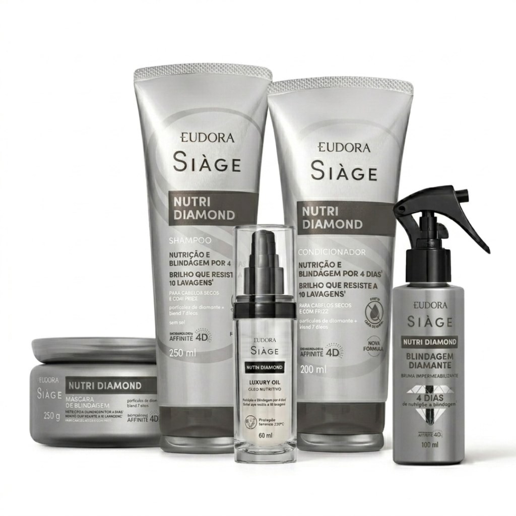 Combo Siàge Nutri Diamond (5 itens)