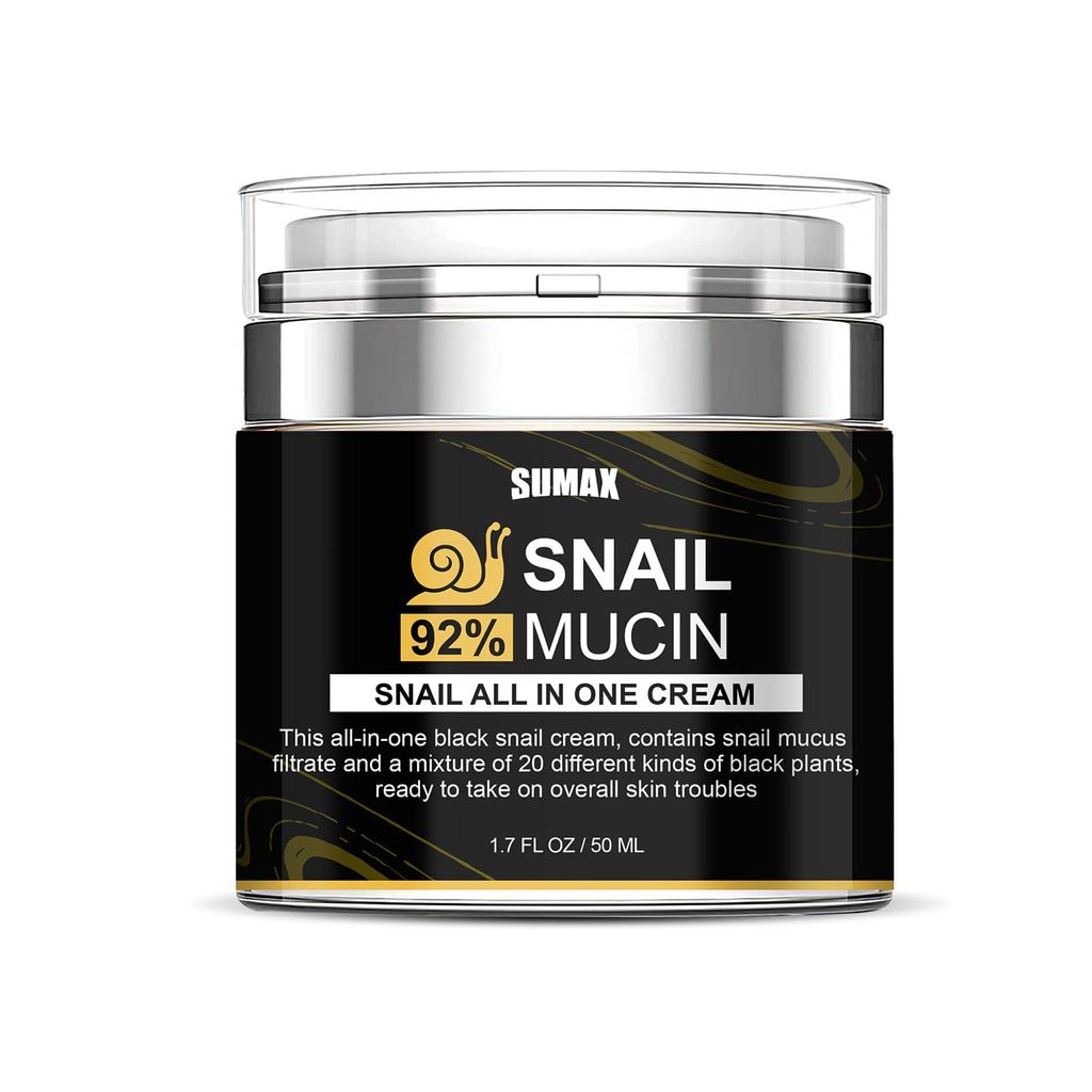 SUMAX Snail Face Cream for Women Snail Mucin All in One Cream 92 Snail Repair Cream Nourishing, Moisturizing and Anti-ag