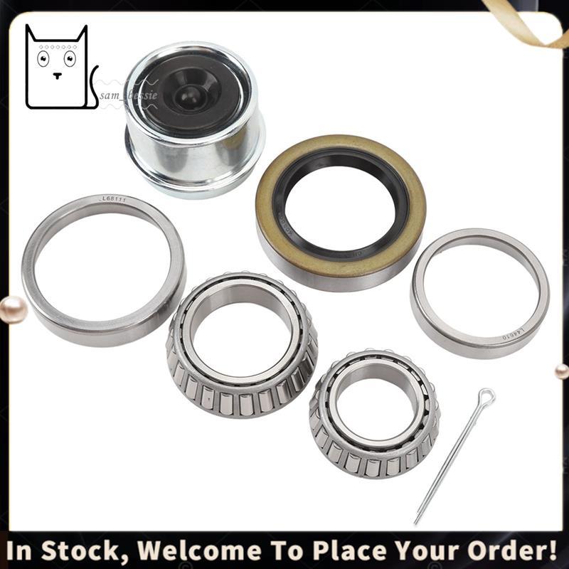 Kit De Cubo De Roda De Reboque De Barco 1 71255 Tb Para Eixo De 1 A 1/16 Pol .-3/8 Com Resistência À Abrasão