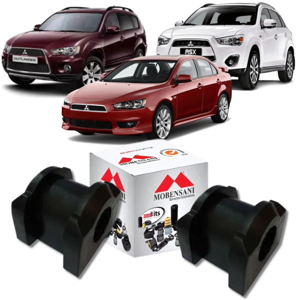 PAR BUCHA BARRA ESTABILIZADORA DIANTEIRA OUTLANDER ASX LANCER 08/..