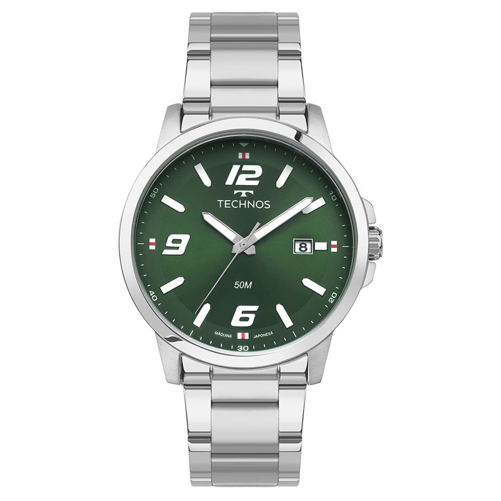 Relógio Technos Masculino Racer Prata - 2315LAV/1V