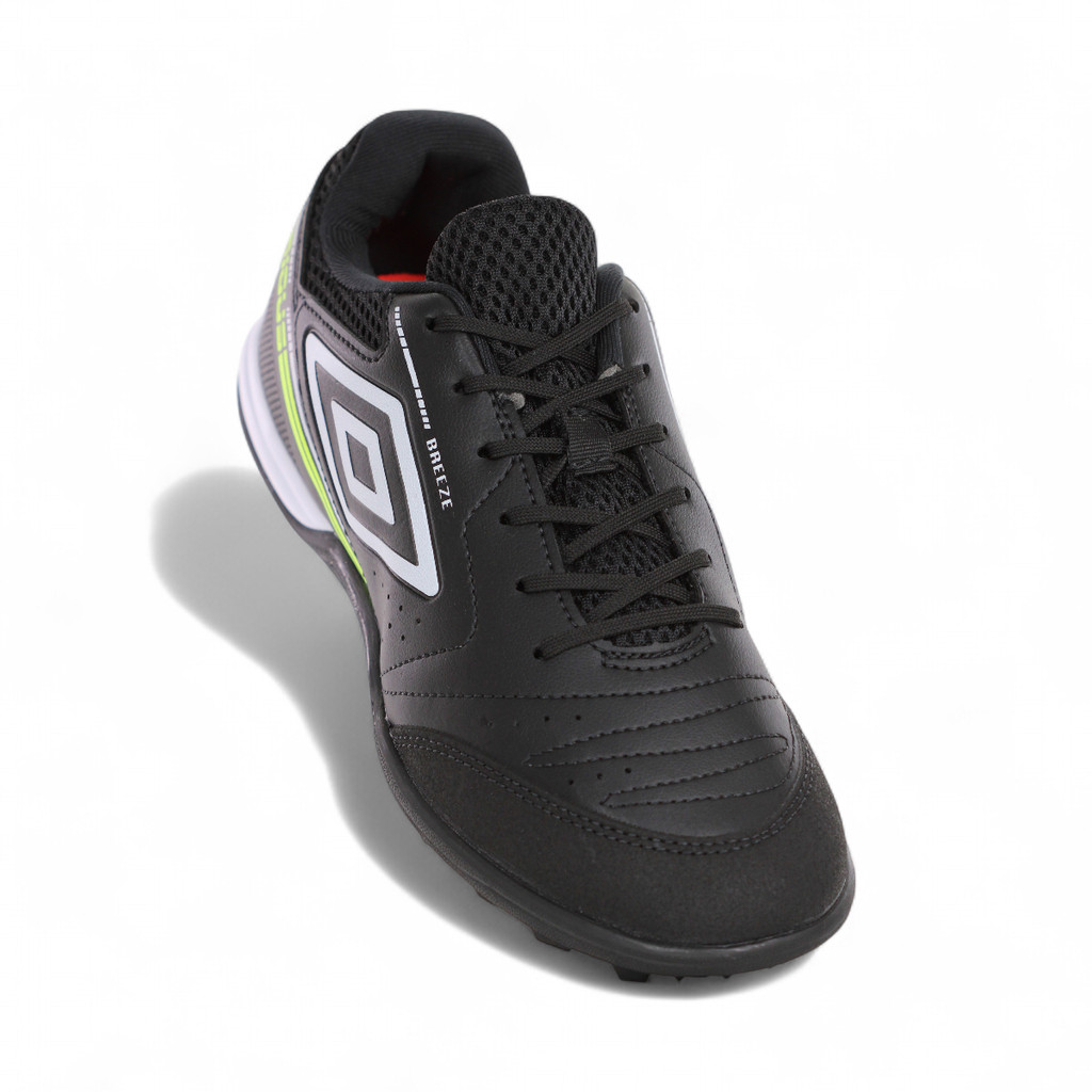 Chuteira Umbro Society Furious Preto e Verde - Masculino