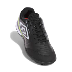 Chuteira Umbro Society Furious Preto e Verde - Masculino
