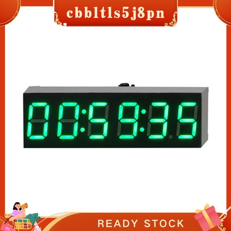 cbbltls5j8pn Relógio Eletrônico Digital LED De 0.36 Polegadas Com Segundo Módulo De Exibição Desligamento De Ajuste De B
