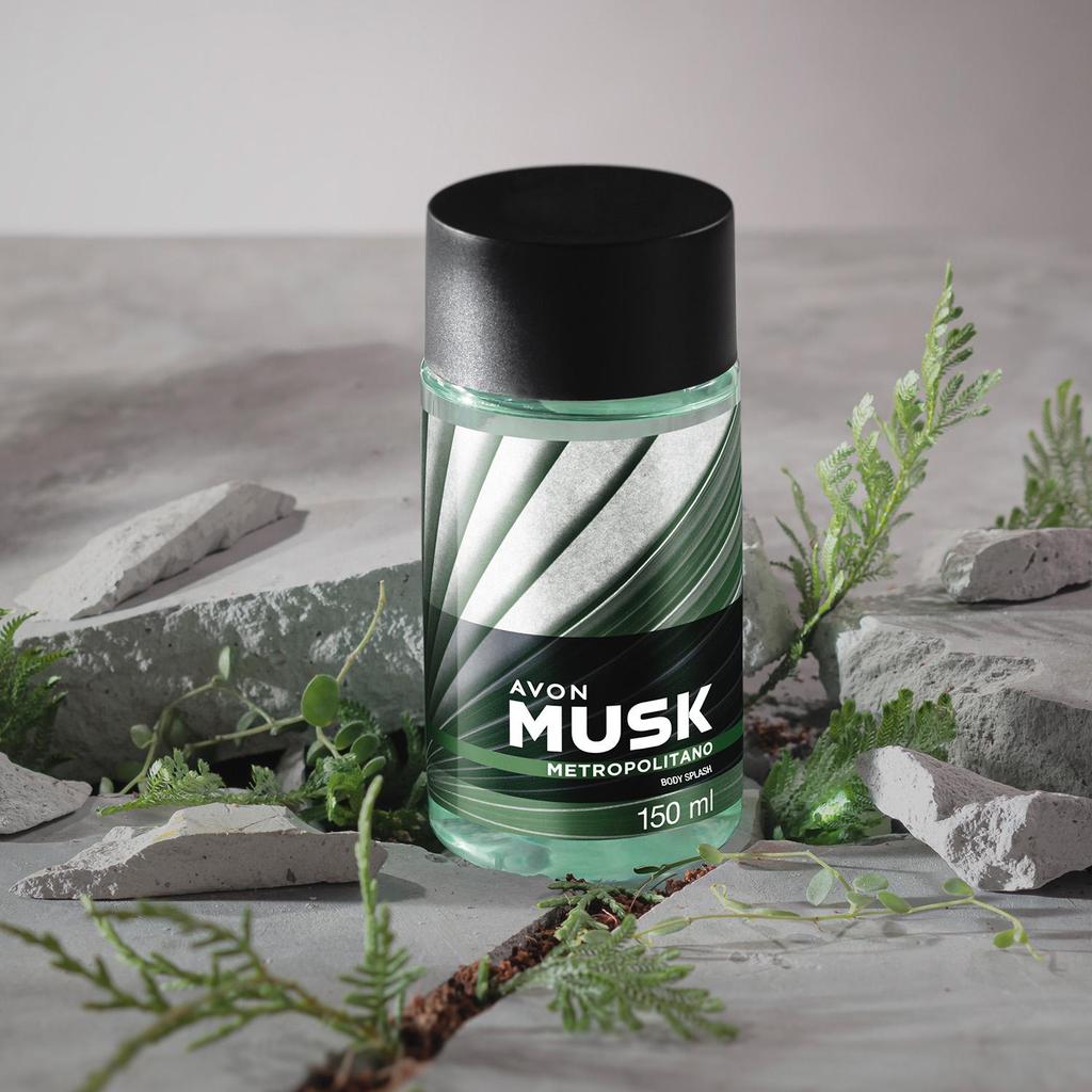 Body Splash Avon Musk Metropolitano 150ml · foto 2