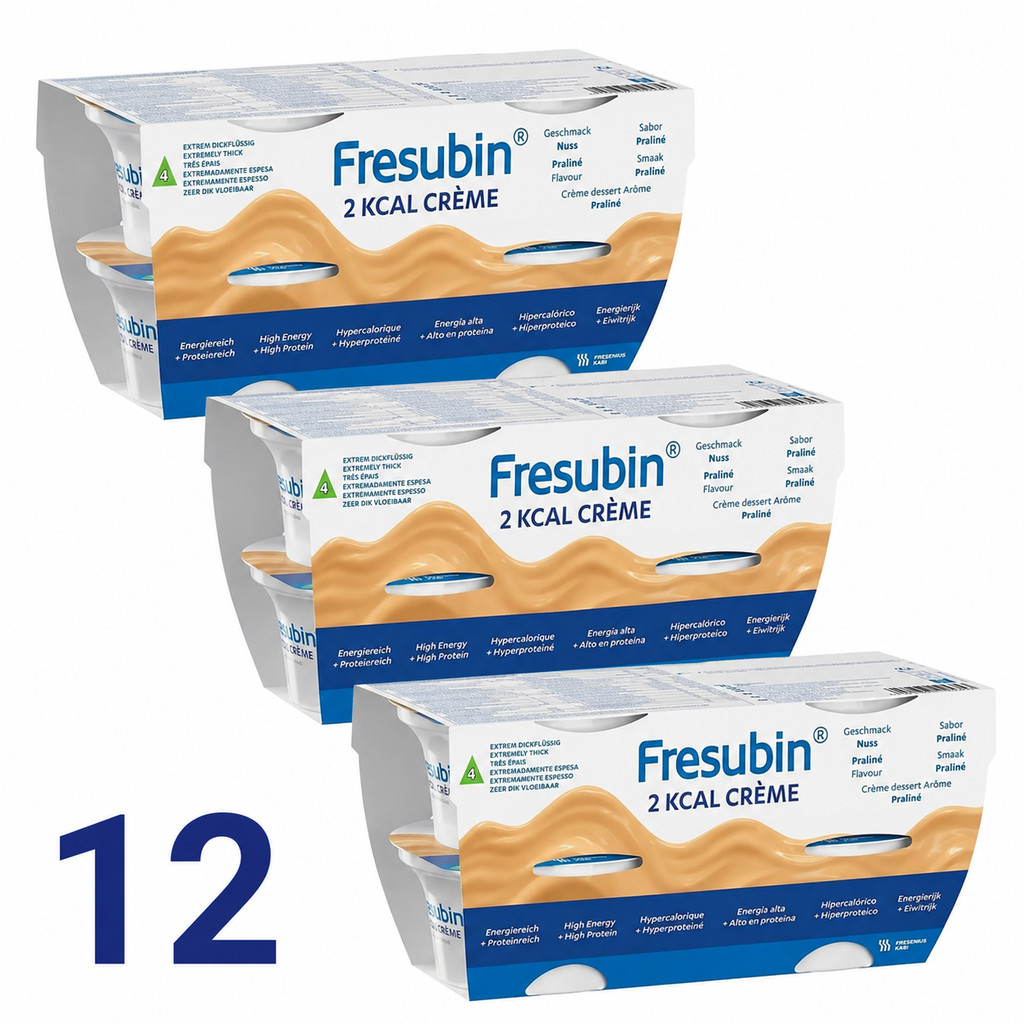 Kit 12 Fresubin Creme 125G Praline