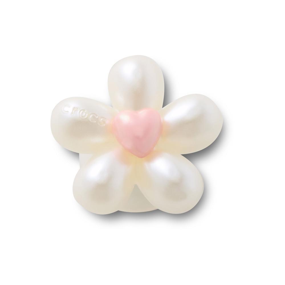 Jibbitz™ Flor de Pérolas Com Coração Único