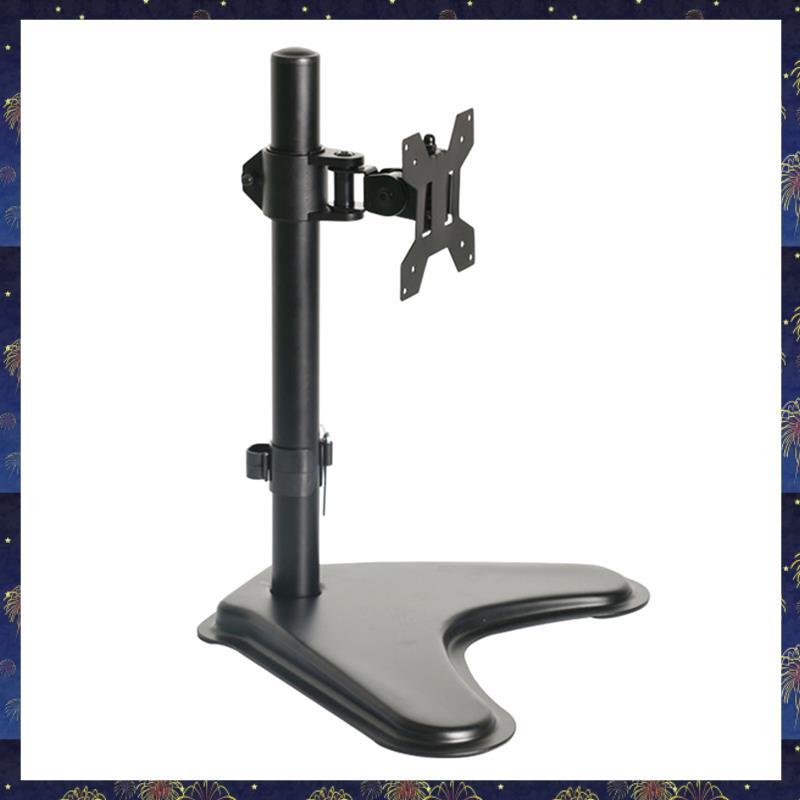 Suporte De Braço Para Monitor De Mesa Ajustável Em Altura Tablet De Tv Montagem Base De Plasma Metal Pc Independente
