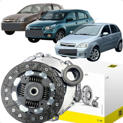 Imagem Kit Embreagem Chevrolet Classic Corsa Agile Celta 1.0 1.4 1.6 8v 1999 até 2014 Original Luk