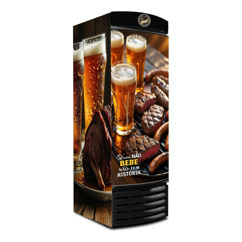 Adesivo Personalizado Cervejeira Churrasco e Cerveja Mod201