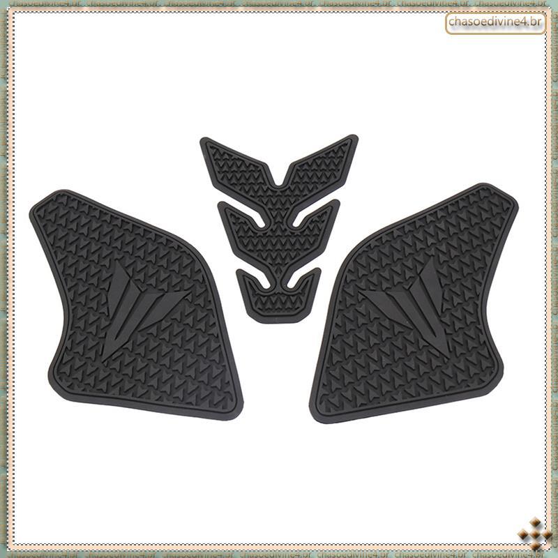 [Ykr] Adesivos De Almofada De Tanque Lateral Antiderrapante Para Motocicleta MT07 MT-07 2021 À Prova D'água