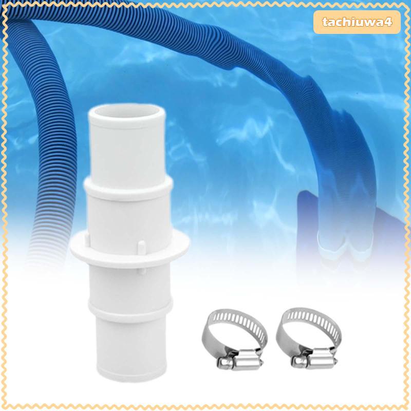 [Tachiuwa3] 2 Peças Piscina Mangueira Conector Adaptador De Acoplamento Substituição De Borracha Flexível Acessórios Plu