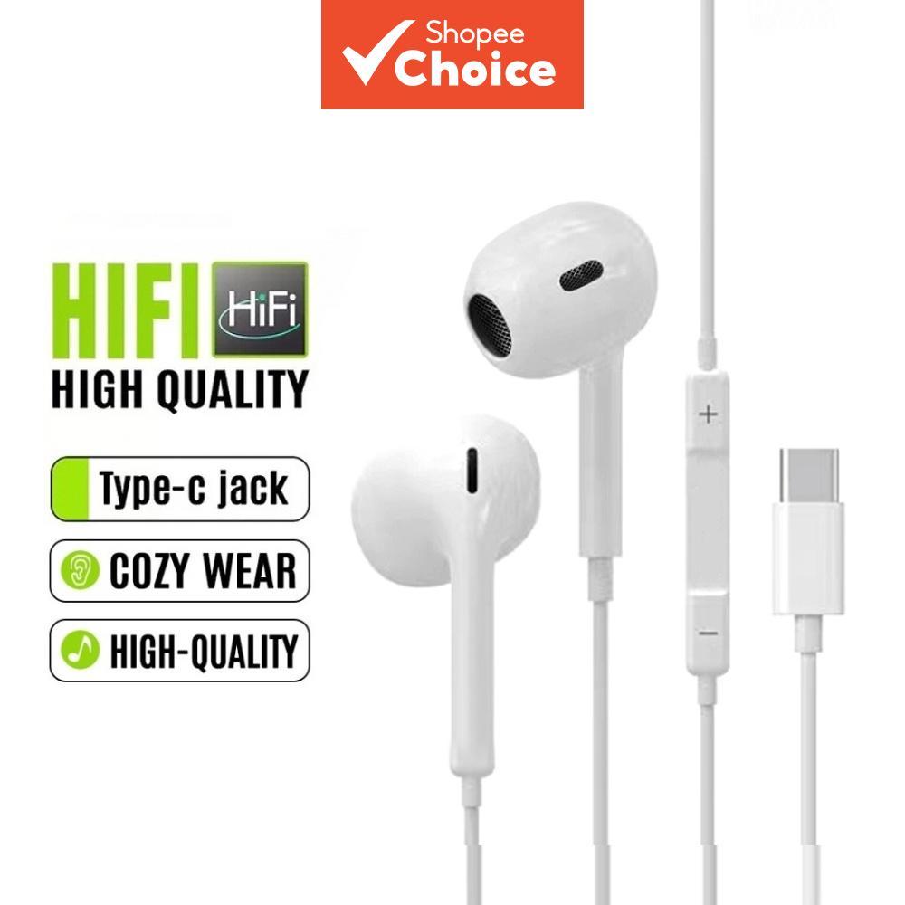 Fones de Ouvido com Fio e Sem Fio, USB-C/3,5 mm, Bluetooth 5.4 TWS, Chip DAC, ANC, HiFi estéreo, Redução de ruído ENC,