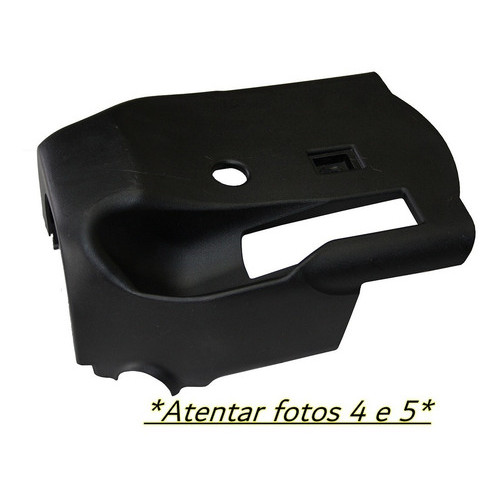 Moldura Inferior Chave De Seta Ford Ford Fiesta 2015 Até 2019 Com Volante Escamoteável (riscos)