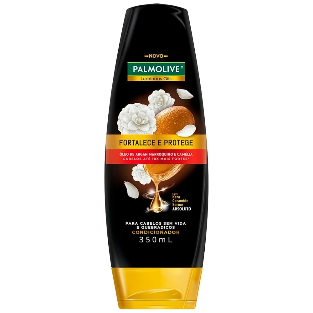 Condicionador Palmolive Luminous Oils Argan 350ml em Oferta na Shopee