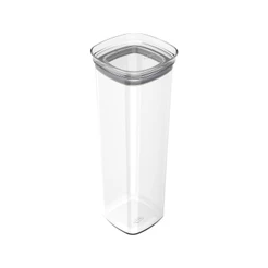 Pote hermético quadrado Ou 2L Linha Block para espaguete massas