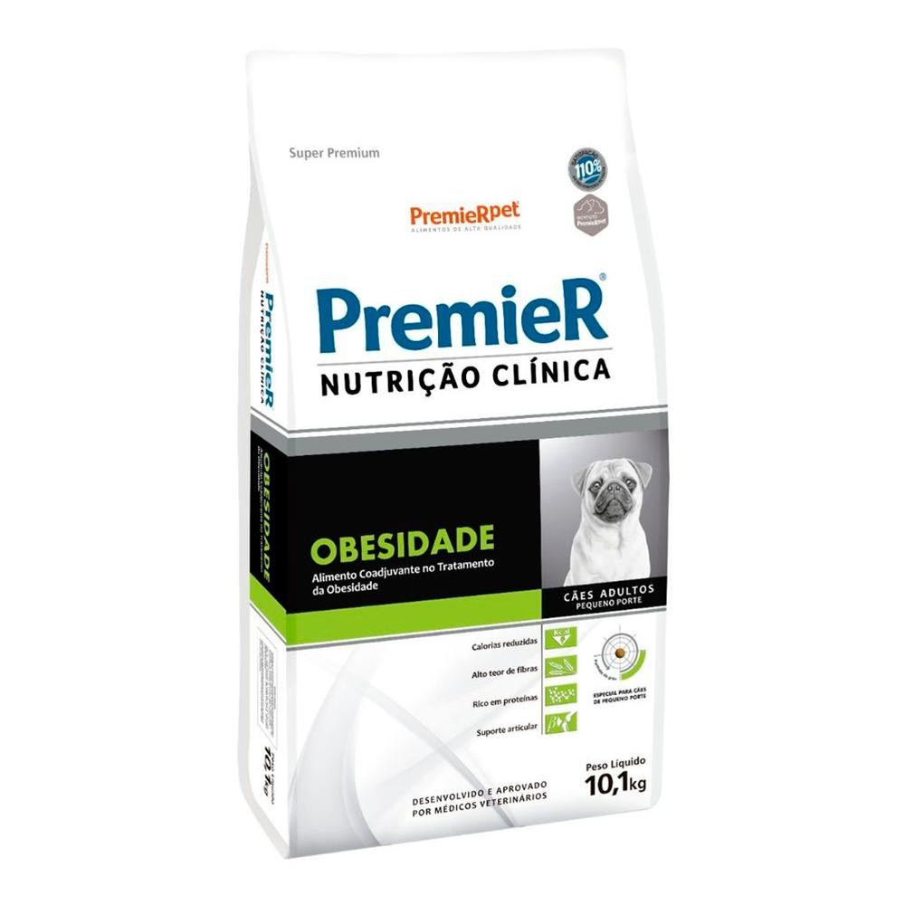 Ração PremieR Nutrição Obesidade Cães Porte Pequeno 10Kg