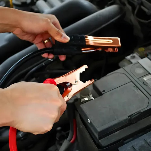 Cabos Chupeta Bateria Carro Carregador Ferramenta Veiculo Automotivo Recarga Energia Ligação