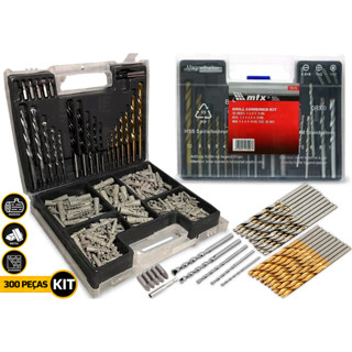 Jogo De Brocas Bits E Buchas Com 300 Peças em Oferta na Shopee