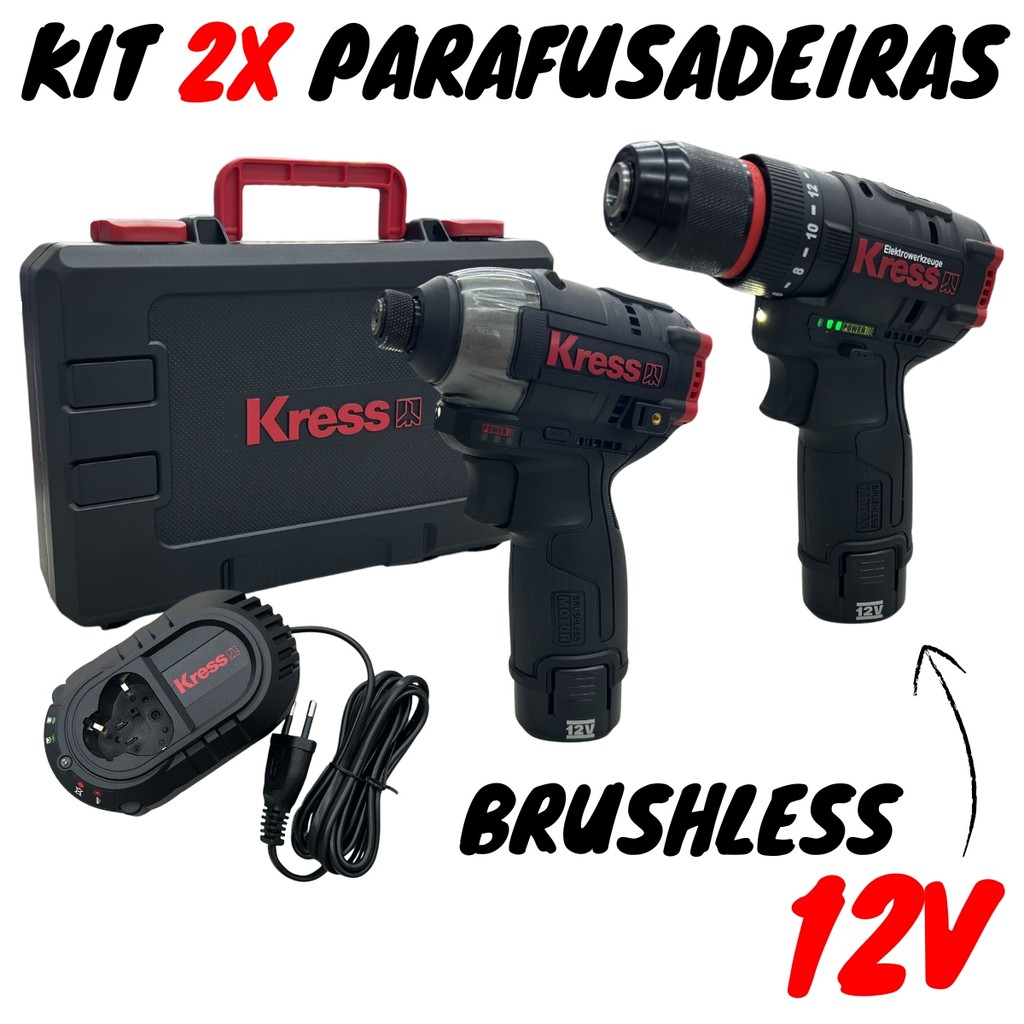 Parafusadeira 12v Brushless: Onde Comprar | BuscaProdutos