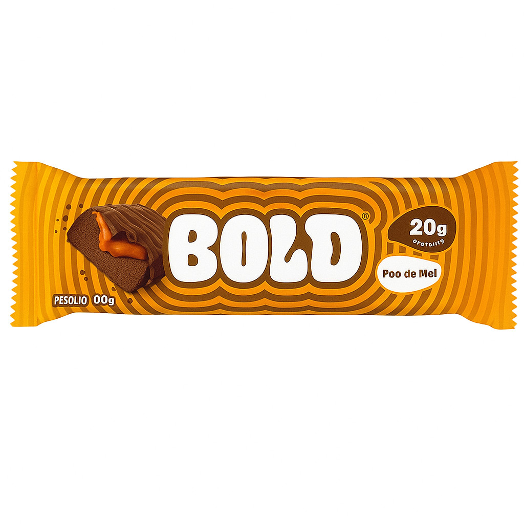 Barra de Proteína BOLD Unidade 60g - Pão de Mel