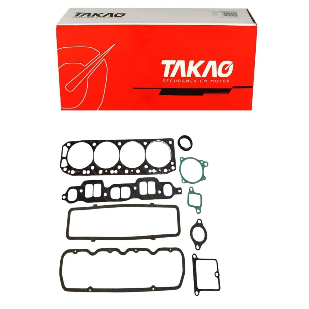Junta Superior C/ Retentor (Jg) Opala 2.5 8V 1968 A 1972 / Caravan 2.5 8V 1968 A 1972 / Opala 2.5 8V 1982 A 1989
