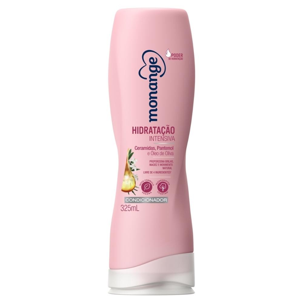 Condicionador Monange Hidratacao Intensiva 325ml em Oferta na Shopee