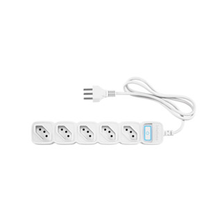 Protetor Eletrônico Inteligente com 5 Tomadas EWS 305 Branco Intelbras em Oferta na Shopee