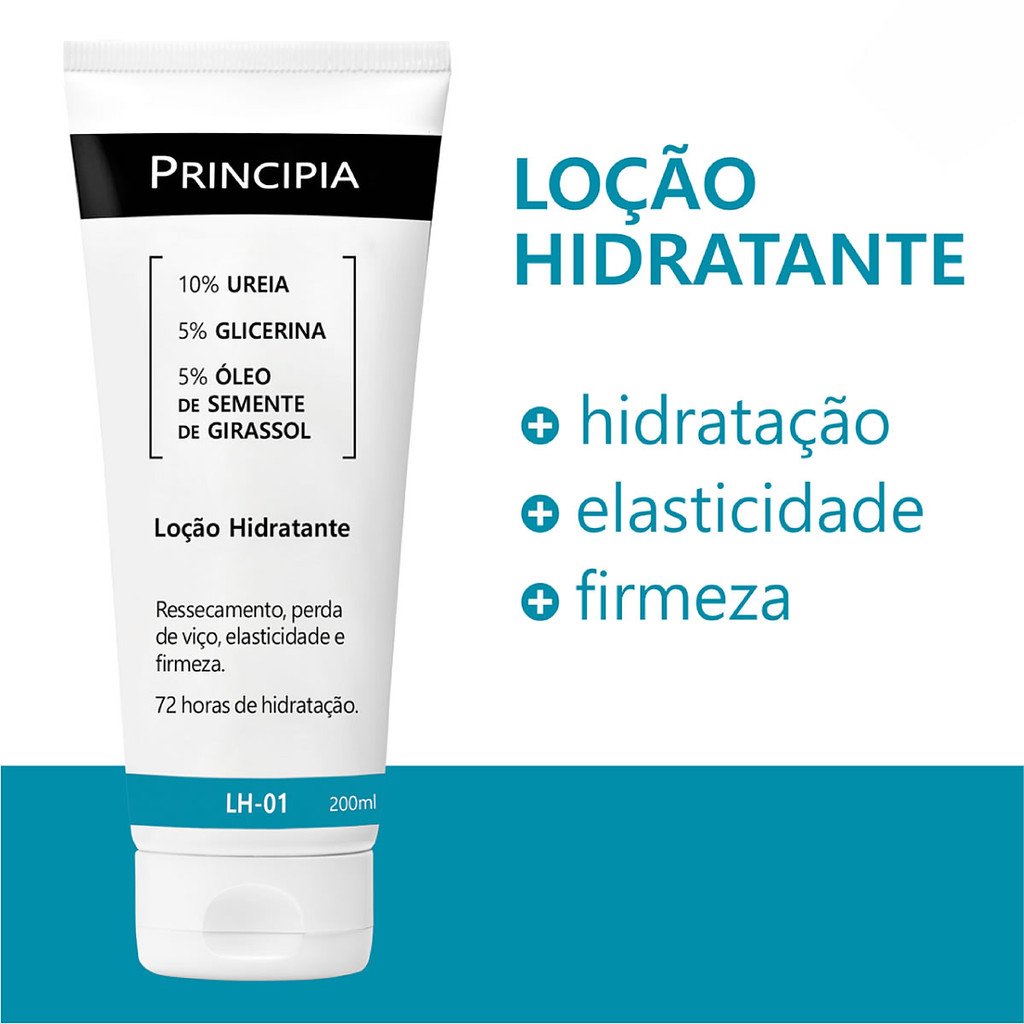 Detalhes do Loção Hidratante Principia 10% Ureia LH-01 200ml