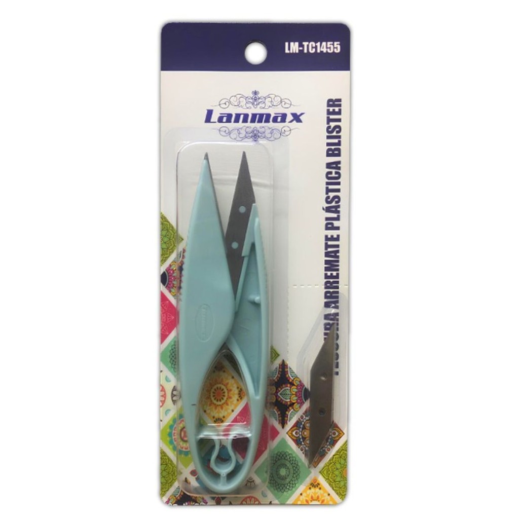 Tesoura Pic de Arremate de Precisão Profissional + Par Lâmina - LM-TC1455 em Oferta na Shopee