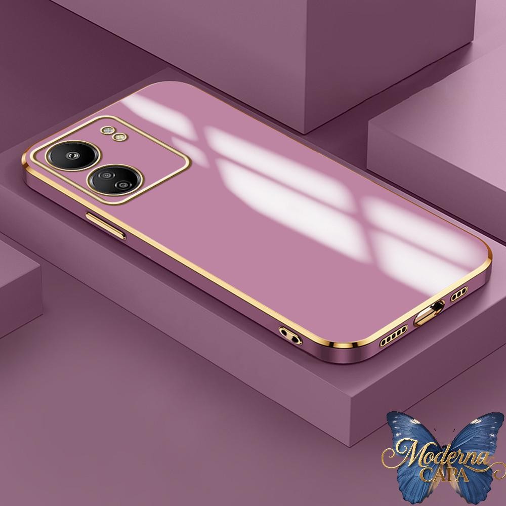 Capa Para Xiaomi Redmi 13C Poco C65 4G Capinha De Celular Luxo Silicone Do Telefone Caso Macia Mole Galvanizada 1000 DD em Oferta na Shopee