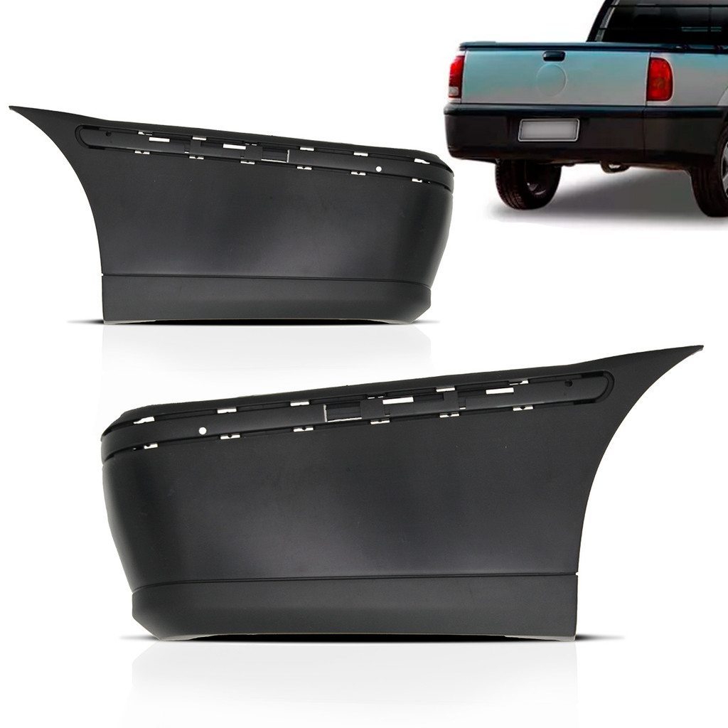 Ponteira Polaina Parachoque Traseiro Saveiro G3 2001 2002 2003 2004 2005 em Oferta na Shopee