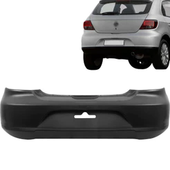 Parachoque Traseiro Gol G5 2009 2010 2011 2012 Preto