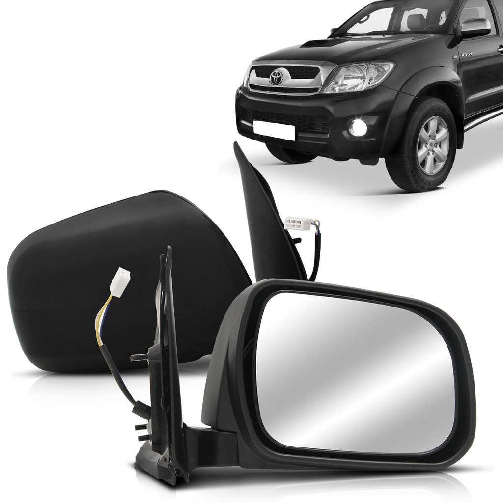 Retrovisor Externo Hilux 2005 2006 2007 2008 2009 2010 2011 Elétrico