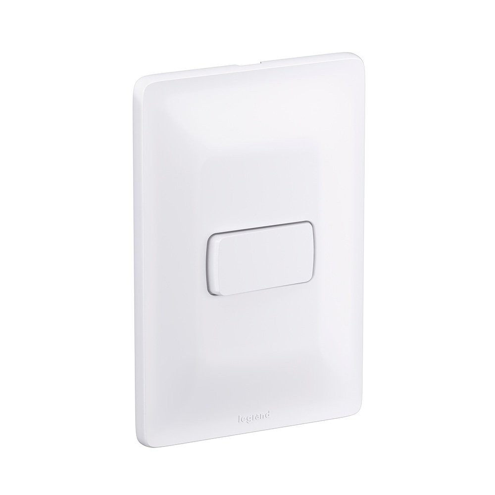 Interruptor Pial Zeffia 1 Tecla Simples 10a 250v Com Placa Branca