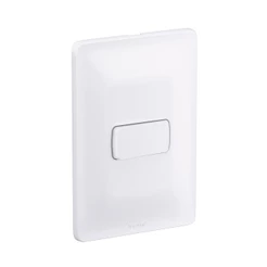 Interruptor Pial Zeffia 1 Tecla Simples 10a 250v Com Placa Branca