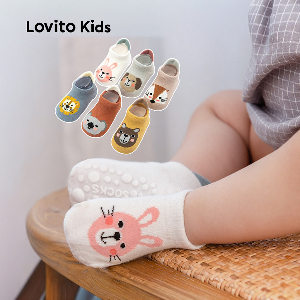 Lovito Meias 1 Peça para Bebê e Criança LFASCS120 em Oferta na Shopee