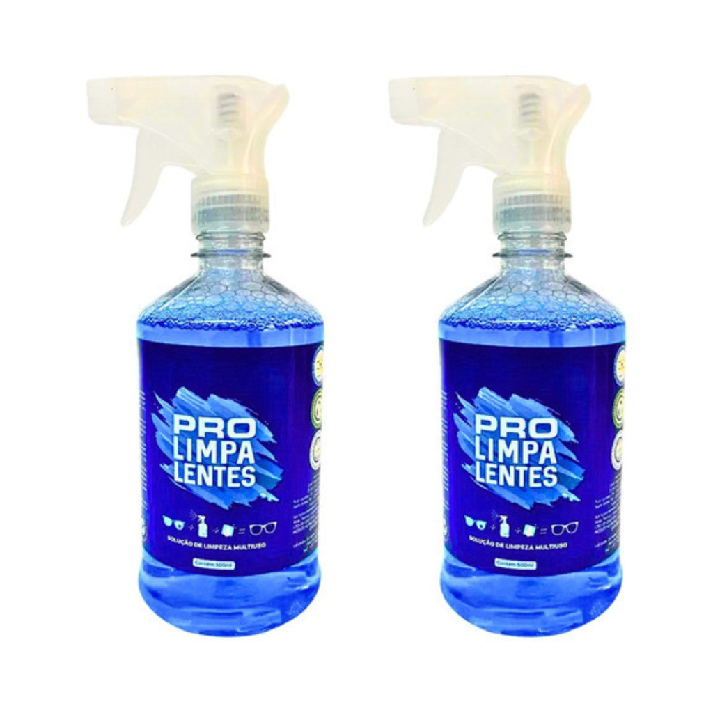 2 Spray Limpa Lente Óculos Espelho Tela Notebook Celular Computador TV