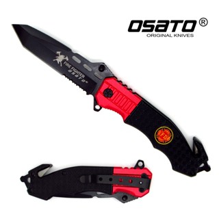 Canivete Dobravel Osato TS15 Firefighter Resgate Sobrevivência em Oferta na Shopee