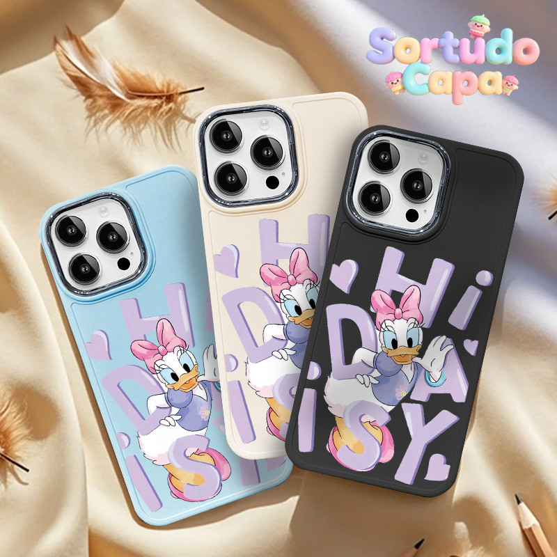 Capa Para iPhone 6 6s 7 8 16 15 14 13 12 11 XS XR Pro MAX Plus DDXK Moda Popular Bonito Disney Margarida Pato Caso