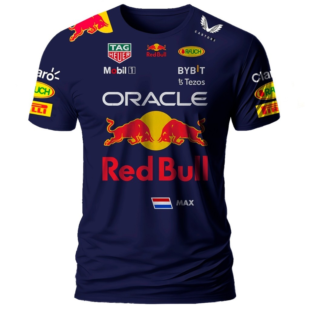 Fato De Corrida Red Bull F1 Camisa Reset Fórmula 1Max em Oferta na Shopee