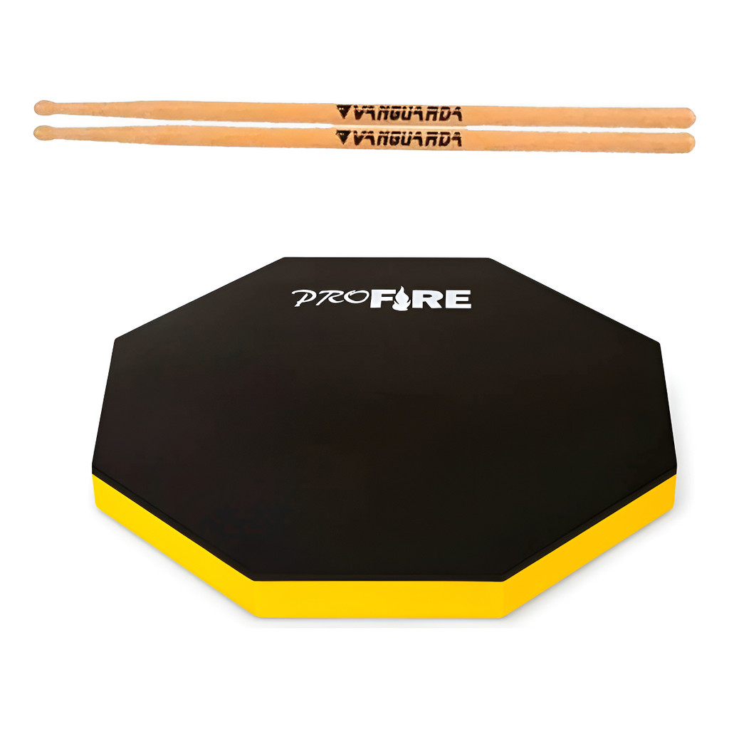 Pad De Estudo Para Bateria Spanking Profire 12'' em Oferta na Shopee
