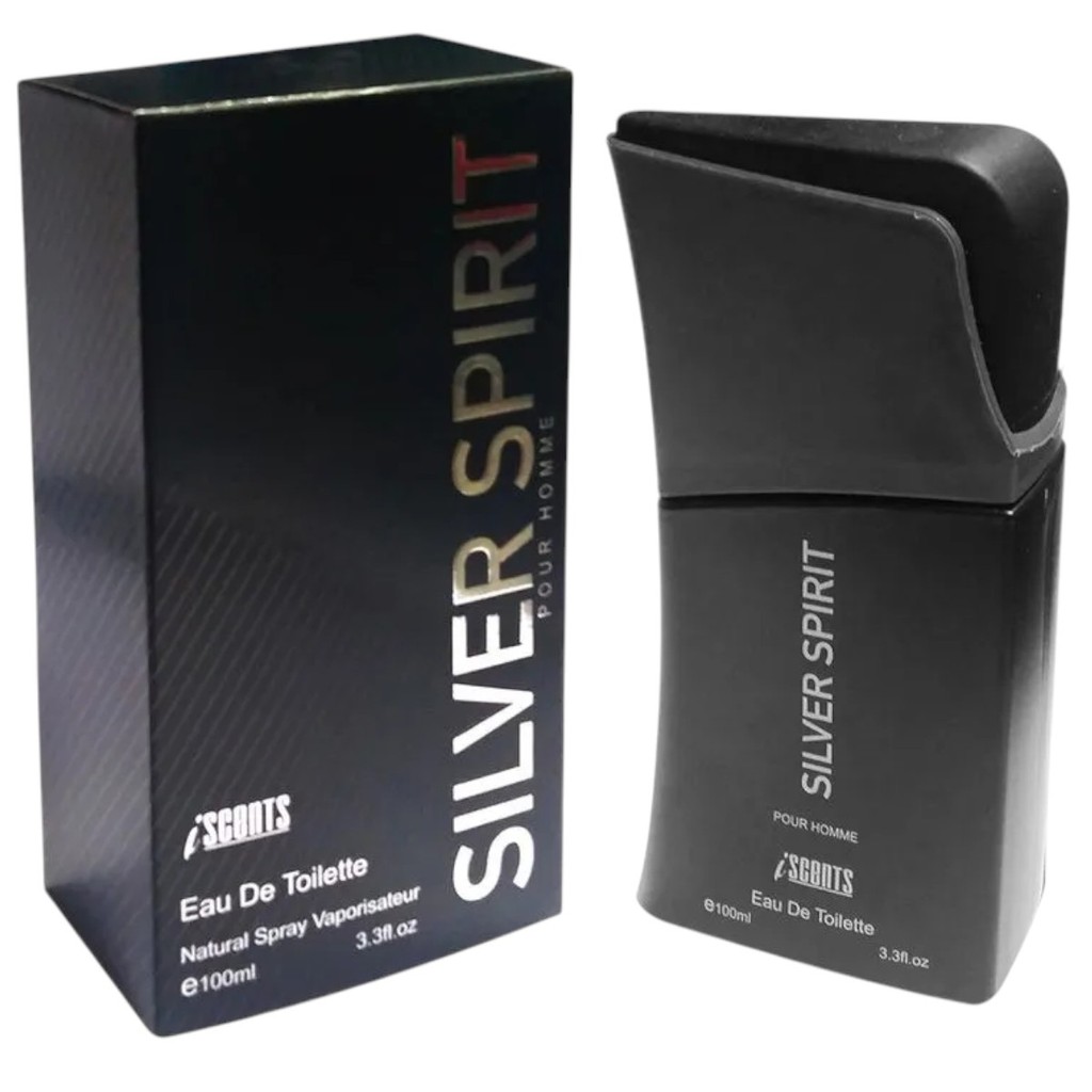 Perfume I Scents Silver Spirit EDT Masculino 100ml