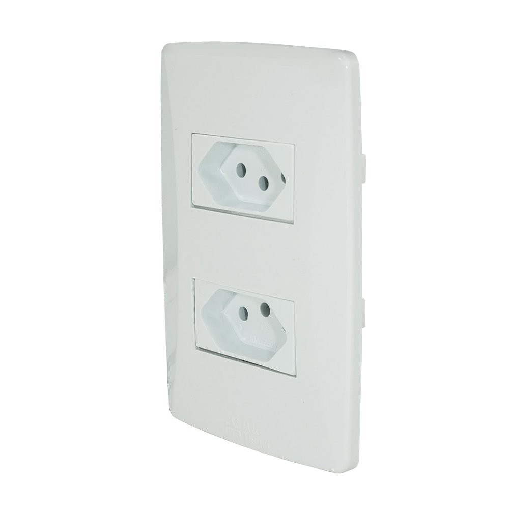 Tomada Dupla Mec-Tronic
