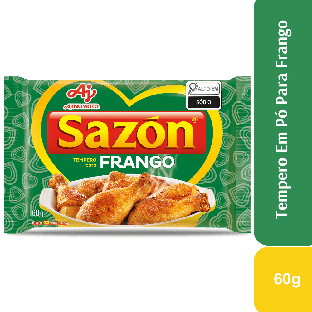 Tempero em pó SAZÓN® para Frango 60G